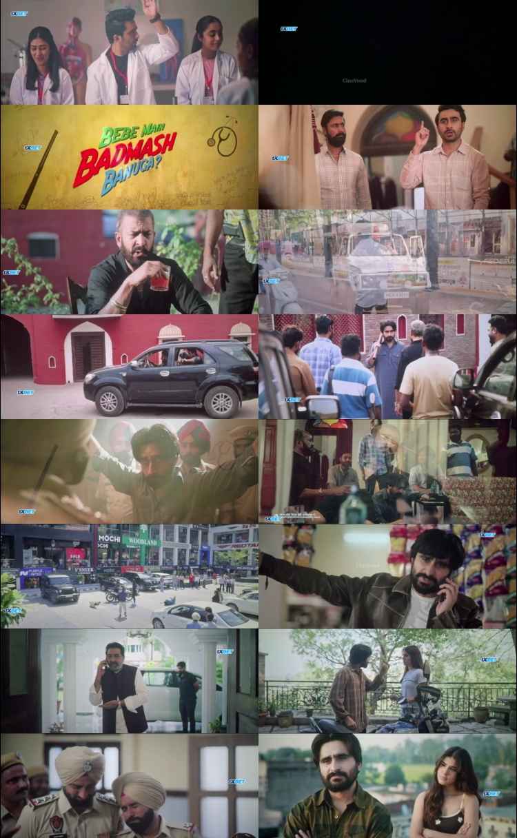 Bebe Main Badmash Banuga 2026 Punjabi Movie 1080p 720p 480p HDTC x264 HEVC
