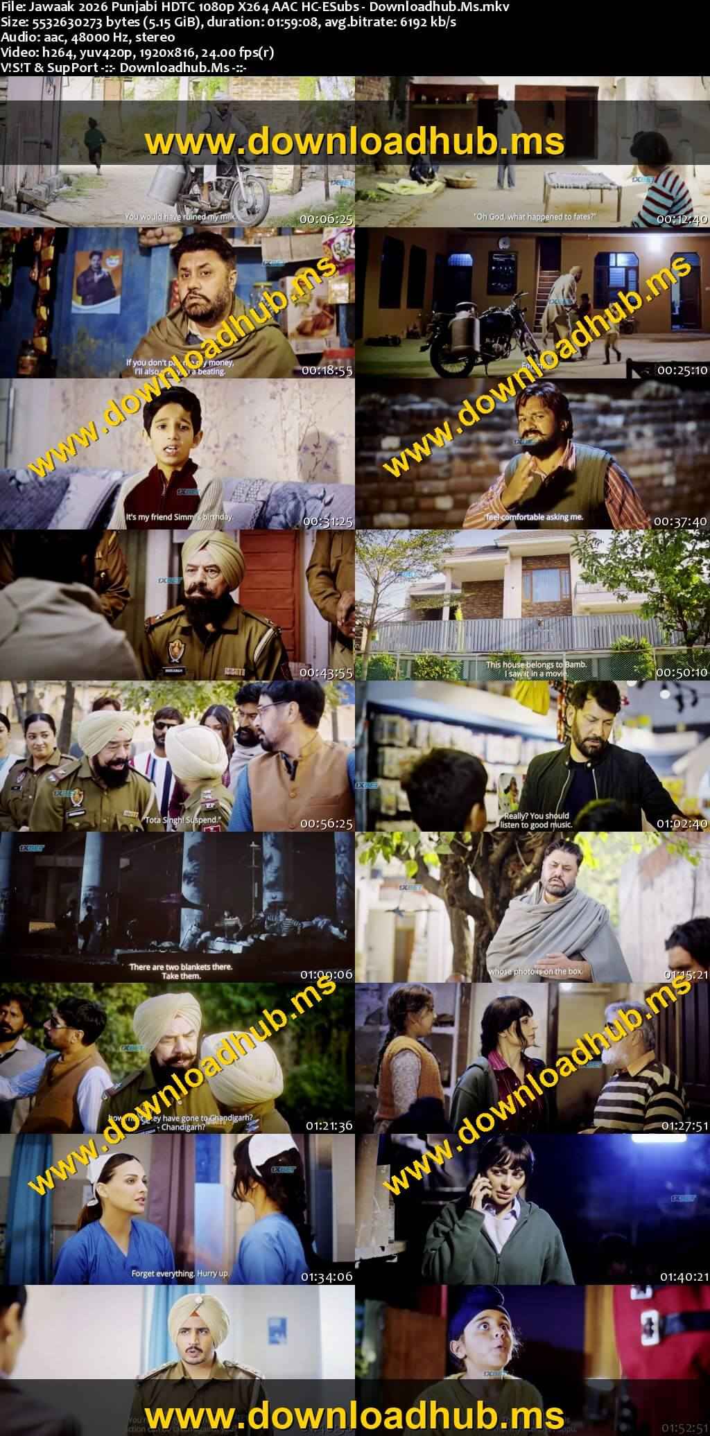 Jawaak 2026 Punjabi Movie 1080p 720p 480p HDTC HC-ESubs x264 HEVC