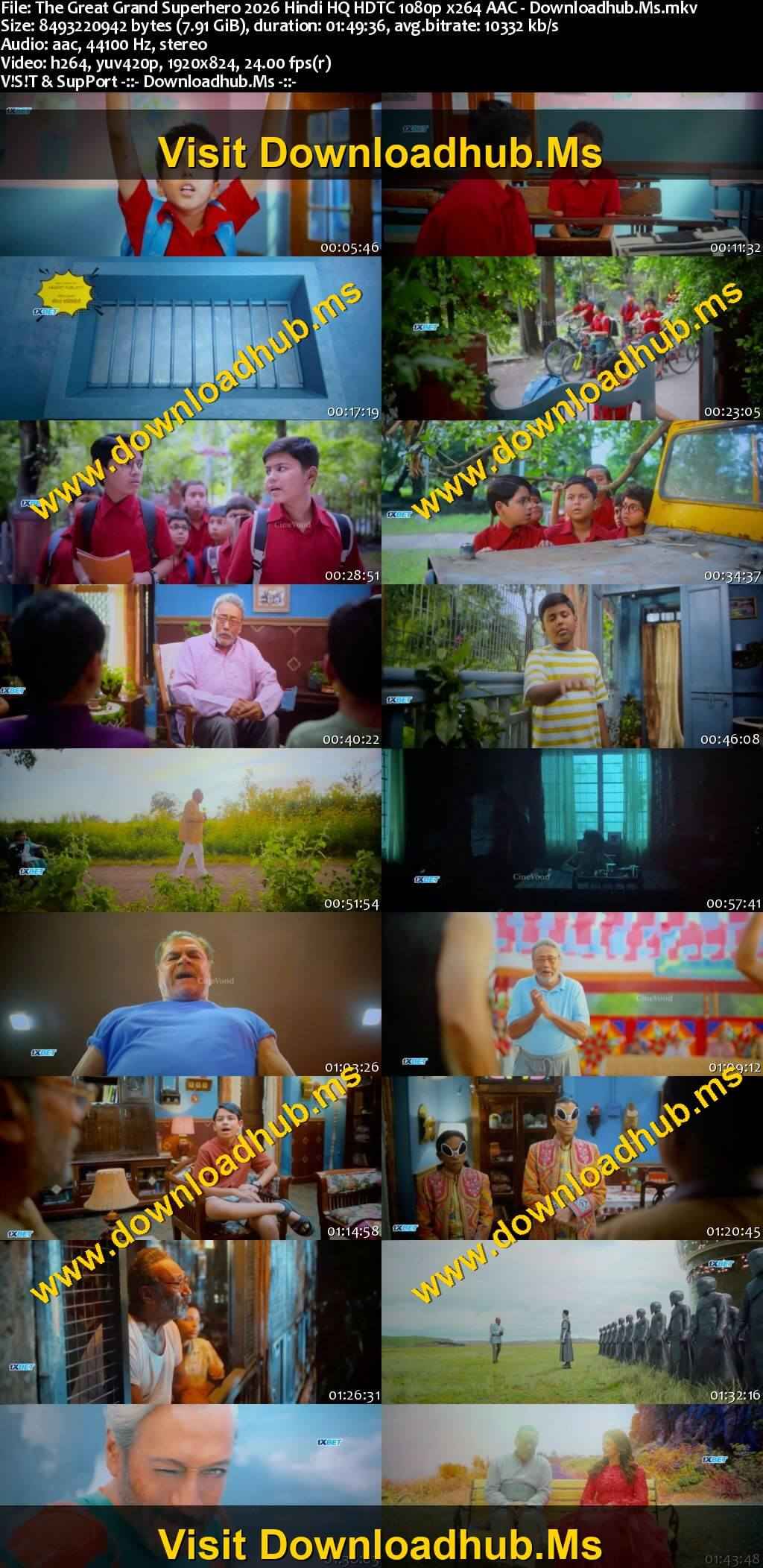 The Great Grand Superhero 2026 Hindi Movie 1080p 720p 480p HDTC x264 HEVC