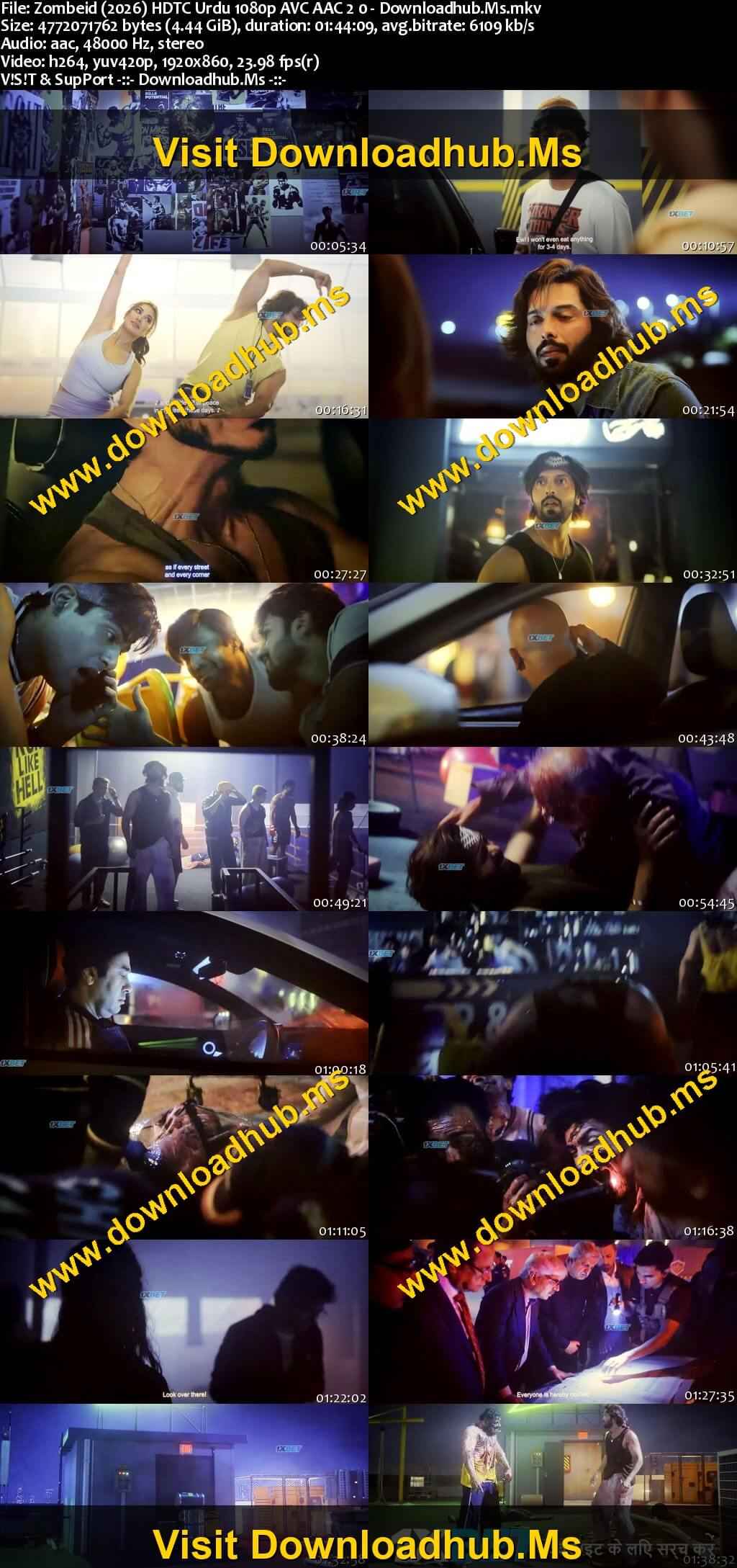 Zombeid 2026 Urdu Movie 1080p 720p 480p HDTC x264 HEVC